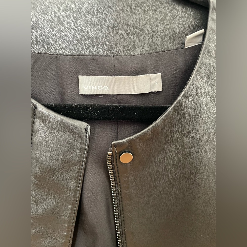 Vince leather jacket